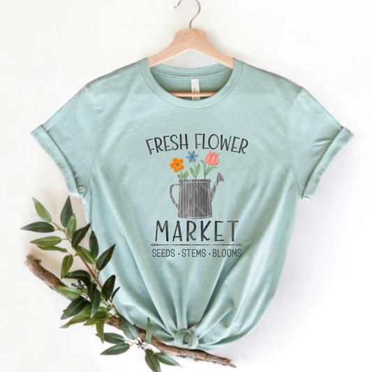 April Shirt of the Month-Fresh Flower Market