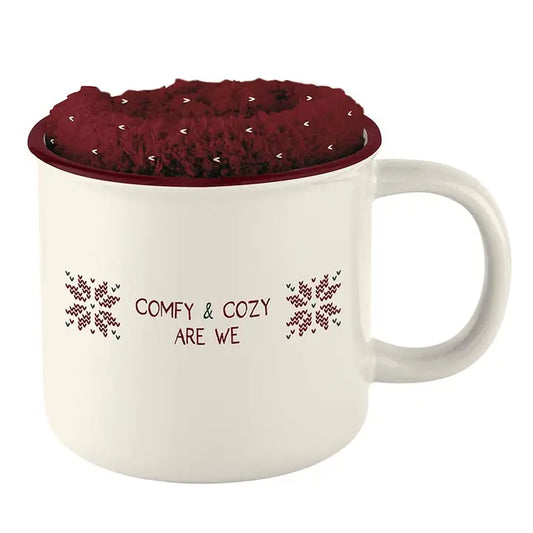 Mug & Sock Gift Set - Comfy Cozy