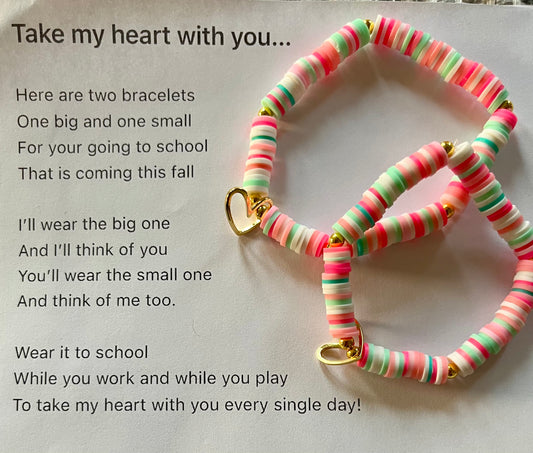 Take my heart bracelets!