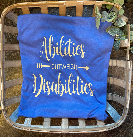 Ability outweighs Disability